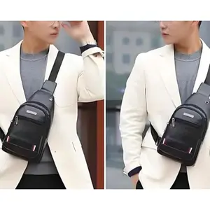 Sling Bag Multi Pockets Chest Bag Backpacks Crossbody Purse Chest Daypack Sports Crossbody Bag