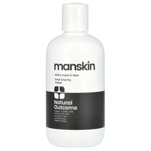 Natural Outcome Man Skin, Find Clarity Toner, 8 oz (236 ml)