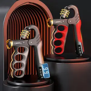 Hand Grip Strengthener, Adjustable Resistance 11-220 lbs ( 5-100kg ) Hand Grip Enhancer, Suitable for Musicians and Athletes to Enhance Grip Strength, Ergonomically Designed Forearm Strengthener