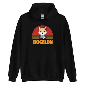 DOGELON MARS MEME COIN CRYPTO UNISEX HOODIE