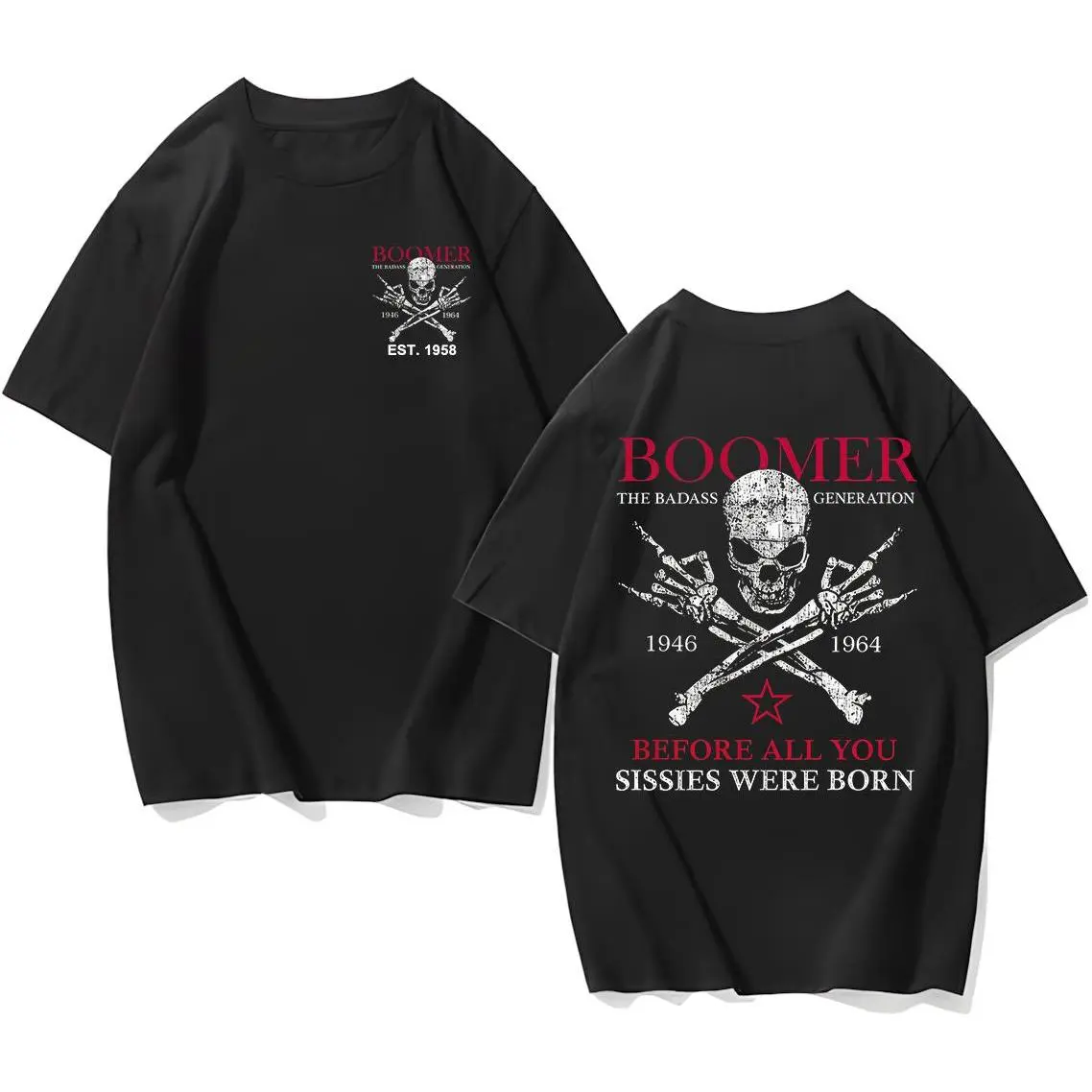 Generation Boomer T-Shirt, Badass Before You Were Born Sweatshirt, Funny Boomer Hoodie, Unisex Tee
