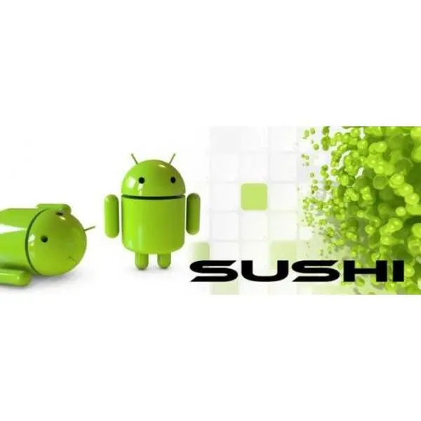 USED-Personalised Coffee MUG - Android Design - Sushi