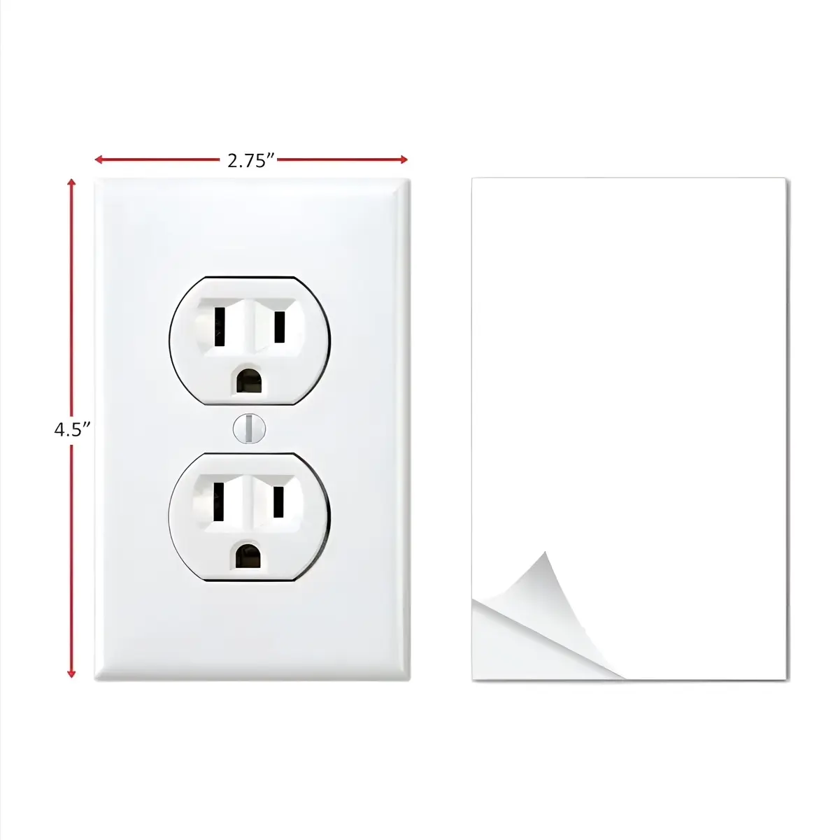 Realistic Fake Outlet Sticker - Perfect for Hilarious Pranks and Practical Jokes