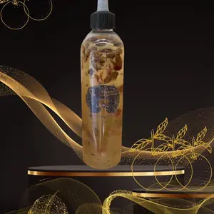 Lumaharee Orange Dream Hair Growth Oil - 4oz Bottle with Almond Oil, Orange Peels and More - Haircare thin