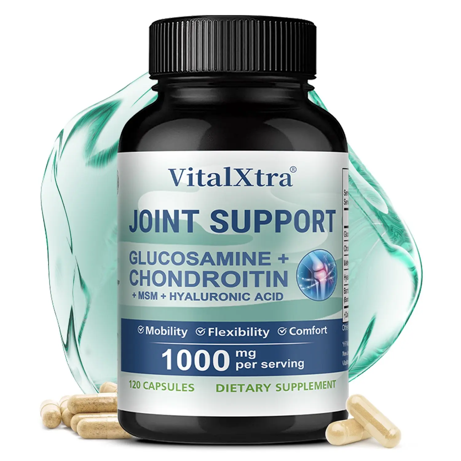 Joint health supplement - supports bone health and joint health. 120 Capsules