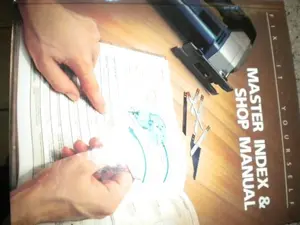 USED-Master Index and Shop Manual (FIX-IT-YOURSELF) by Time-Life Books (Hardcover)