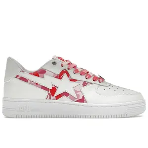 BAPE Men's A Bathing Ape Bape Sta Icon ABC Camo Pink, from StockX