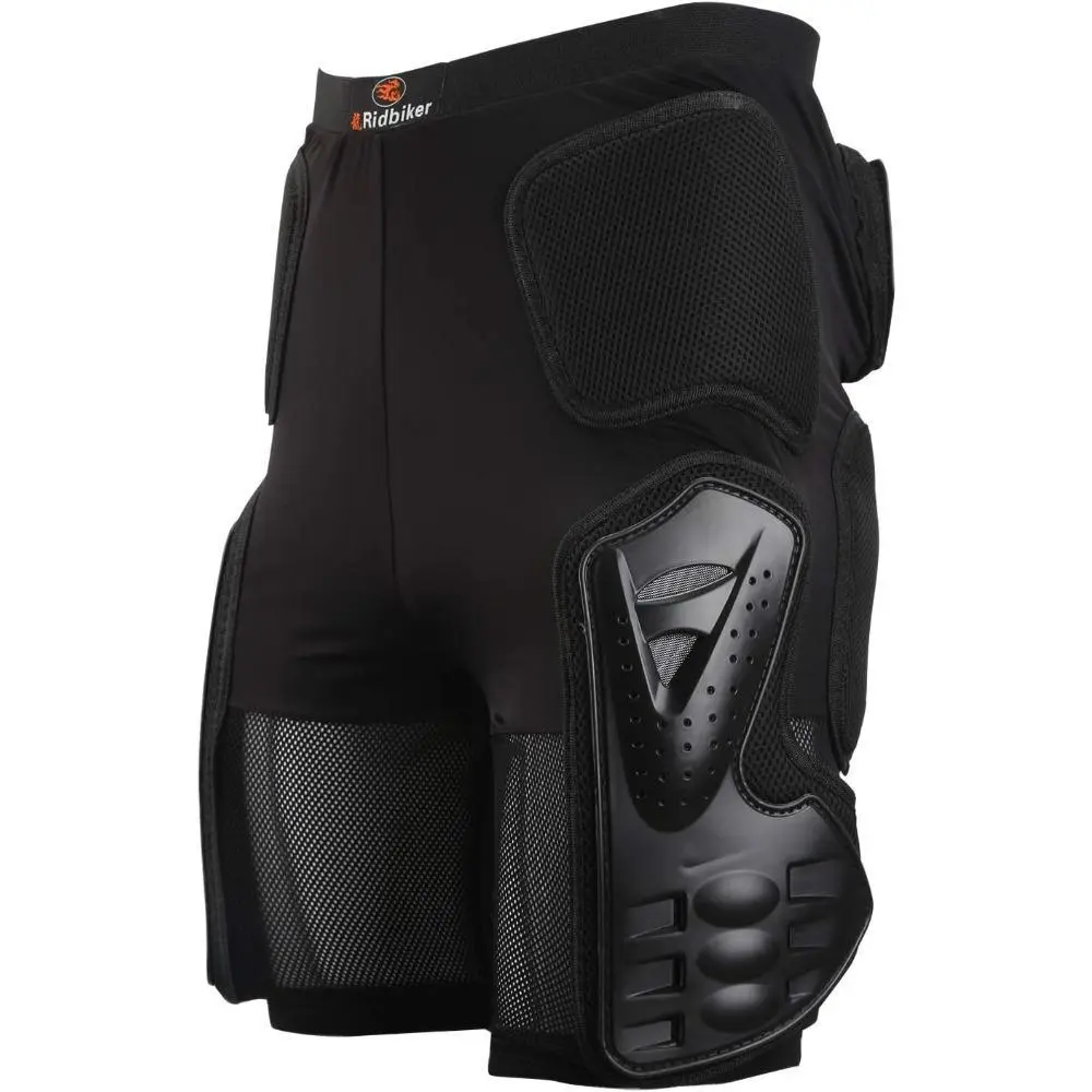 Men’s & Women’s Protective Padded Shorts - 3D EVA Hip, Tailbone, Thigh Guard, Impact-Proof Lycra Mesh, Padded Protection, Quick-Dry, Stretch-Fit Breathable Gear for Snowboarding, Skating