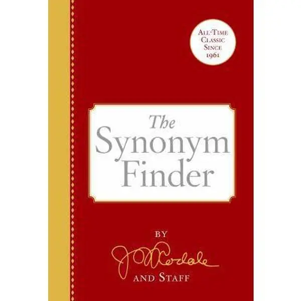Used Hardcover Book - The Synonym Finder by Laurence Urdang, English Thesaurus Practical Reference & Reference Tool (3.5 lb), Office & Educational Supplies for Everyday Use (Used Copy)