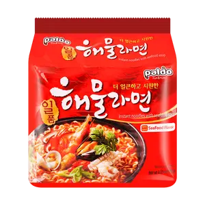 PALDO Seafood Noodle Soup,Ramen 5packs