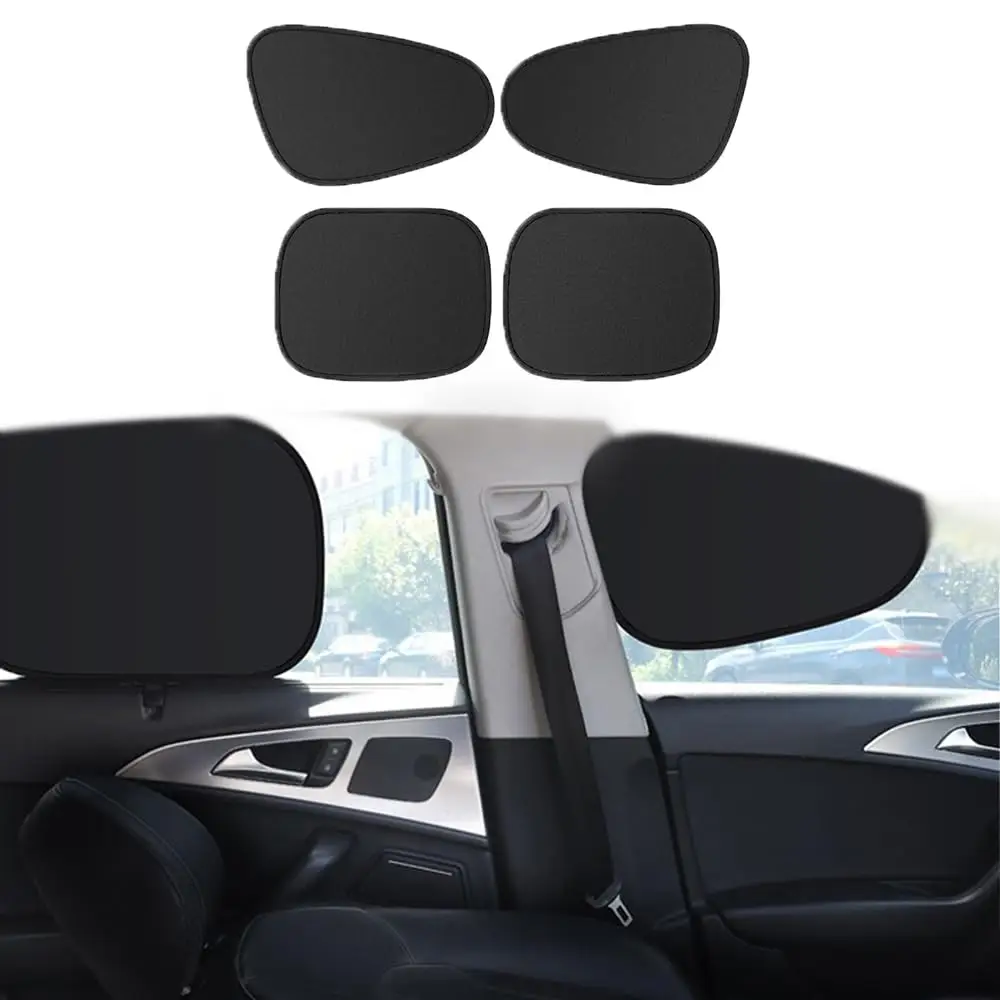 Car Window Shades, Car Shade Set for Driving, Side Window Sun Blocker, Vehicle Shade for baby, Windshield Sun Shade, Strong-Light Blocking & UV Protec