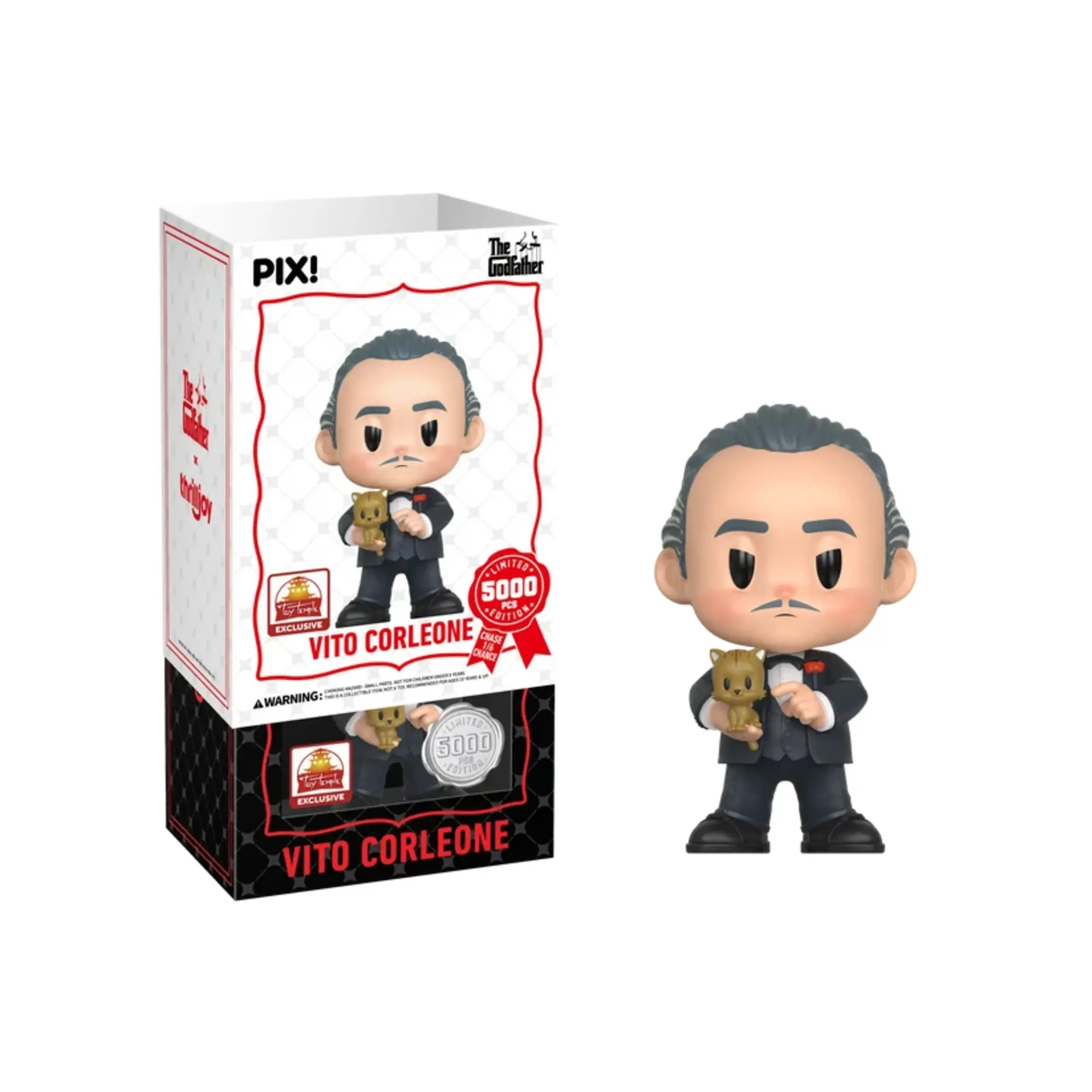 Thrilljoy PIX! The Godfather Vito Corleone Collectible Vinyl Figure