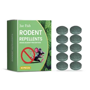 Plant-Powered Rodent Repellent Pellets - Natural Essential Oil Defense for Home, Indoor & Outdoor Use