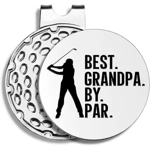 Dad by Par Golf Ball Markers, Men's Golf Accessories, Birthday  Golf Gifts for Dad Husband Grandpa
