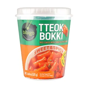 BIBIGO Tteokbokki Cup Sweet & Spicy 125g BIBIGO Tteokbokki Cup Sweet & Spicy 125g