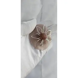 Adjustable Clip On Flower Nipple Ring, Nipple Rings No Piercing, Nipple Clamp, Nippies, Set of 2 Nipple Jewelry