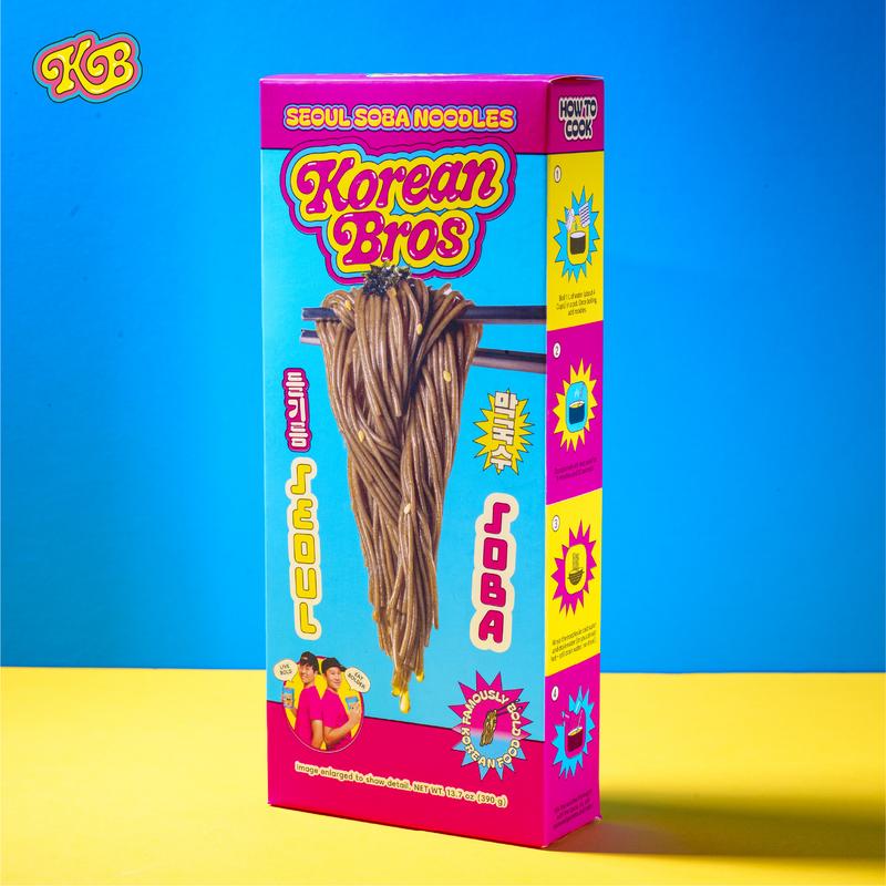 Seoul Soba Noodles - A.K.A The Viral K-Pop Noodles (3 Pack