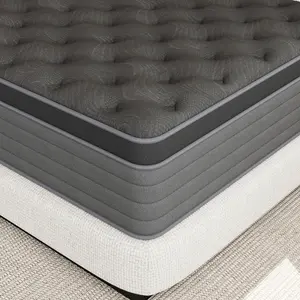 12"14" Twin Full Queen King Size Mattress in a Box Hybrid Pocket Spring Memory Foam, Medium Firm Ergonomic Mattress