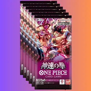 One Piece OP-11 "A Fist of Divine Speed" Booster Pack Bundle Japanese