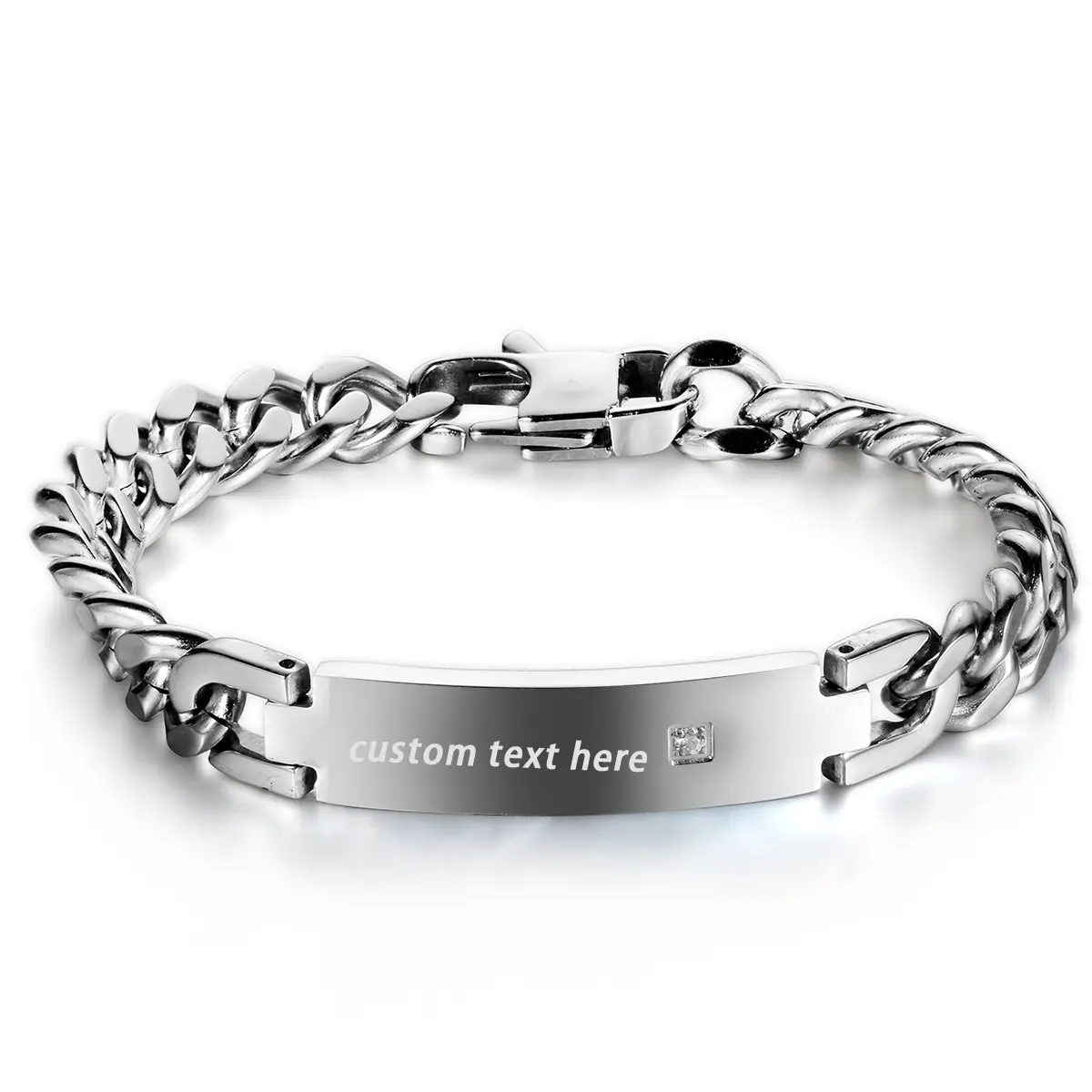 OIDEA Couples Bracelets, Minimalist His and Hers Fashion Matching Set in High Quality Polished Stainless Steel, Engravable Anniversary Gift, Fashion Matching Bracelet, High Quality Bracelet