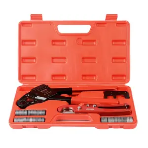 iCrimp Angle PEX Crimp Tool Set for 1/2" & 3/4" PEX Crimp Rings with PEX Cutting Tool