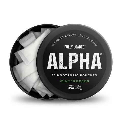 Wintergreen ALPHA Nootropic Pouches