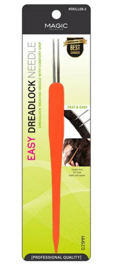 Magic Collection Easy Dreadlock Needle 2-Hook for Fast & Easy Dreadlock Weaving with Comfortable Grip