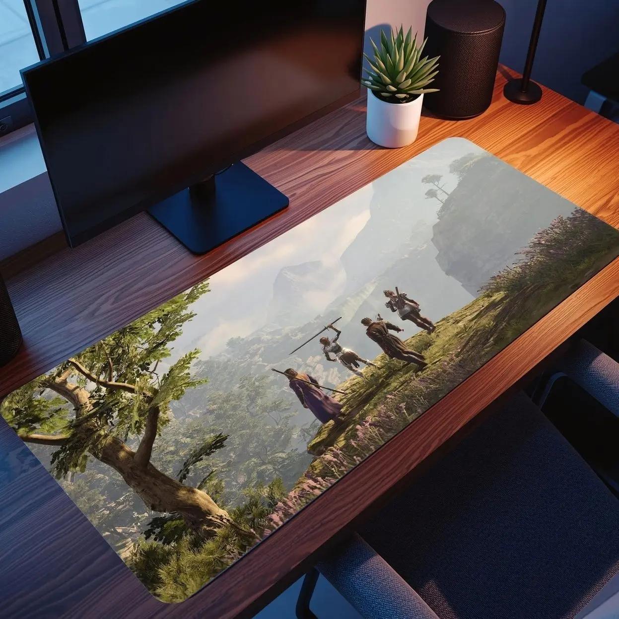 Baldur's Gate Gaming Mouse Pad: Spill-Resistant, Ultra-Smooth Surface