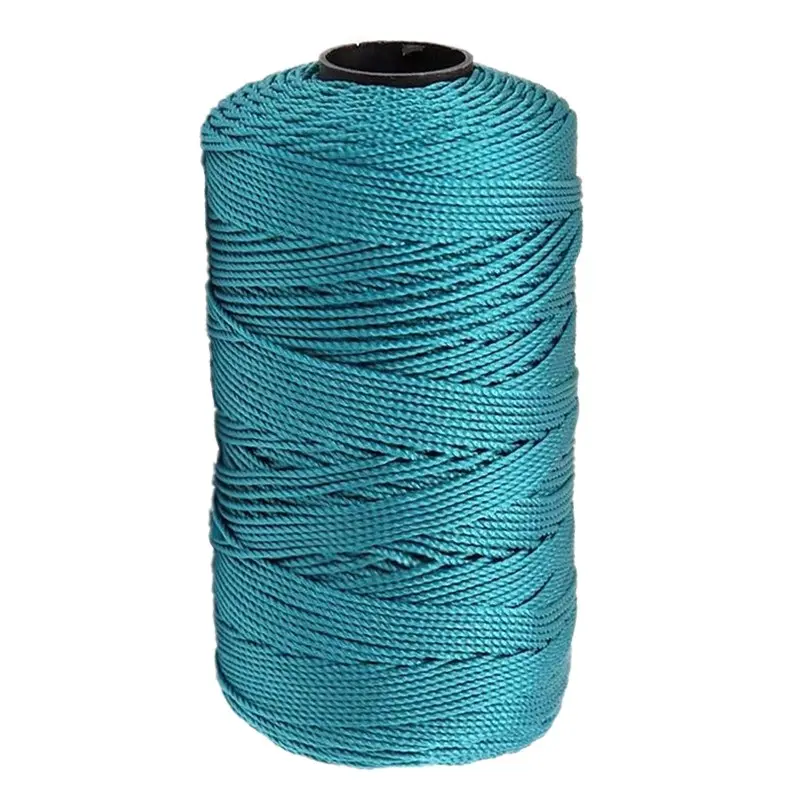 1.5mm Polyester Rope Braiding and Crochet, 100% Polypropylene Braided Rope, Versatile, Hat, Bag, Wallet, Shoe, Plant Hanger, DIY Crafts, Sewing