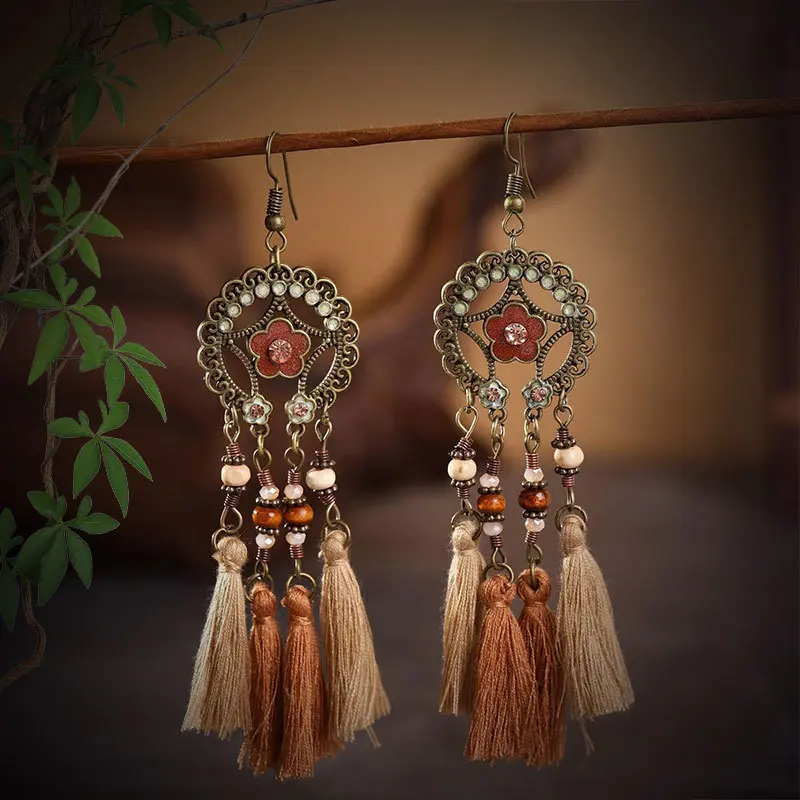 H3704 hollow flower tassel