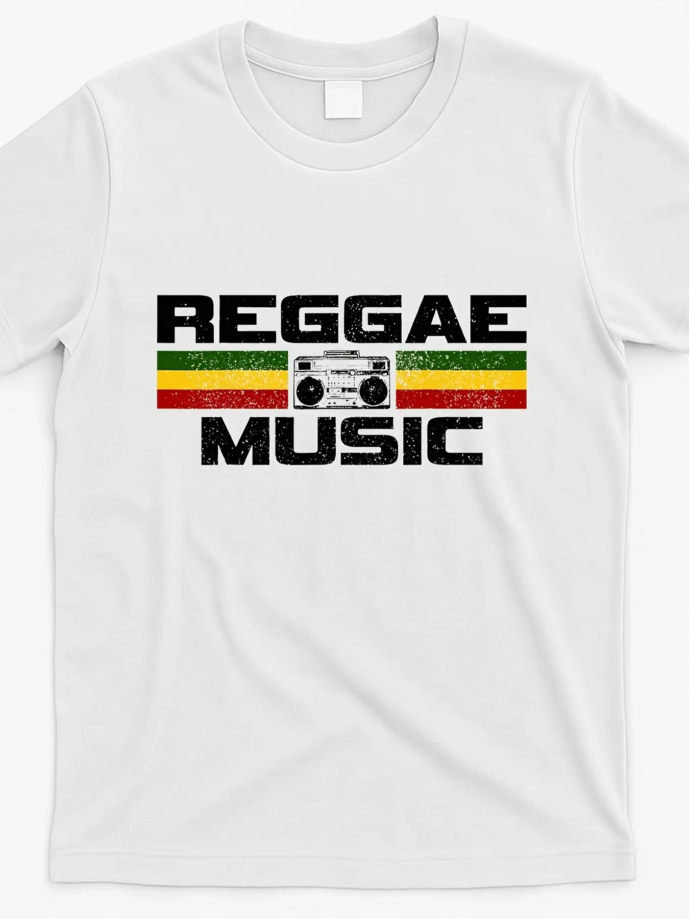 reggae music rastafari rasta jamaica gift t shirtM unisex soft cotton short sleeve t shirt, vintage graphic casual tee for men women teens, perfect birthday holiday gift for camping travel gym daily street  wear