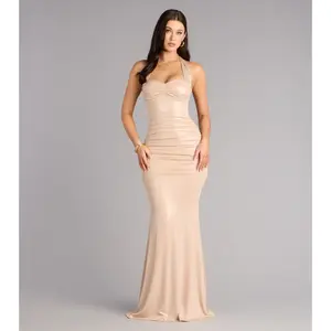 Marcie Halter Mermaid Formal Dress