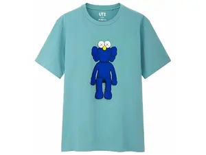 Kaws x Uniqlo Blue BFF Tee (US Sizing) Green