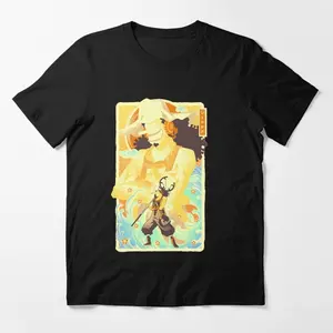 Great Wave Usoppp Essential Graphic Tee T-shirt - Unisex Streetwear Sport Style, Vintage Baseball Shirt, Gift for Women, Gift for Men