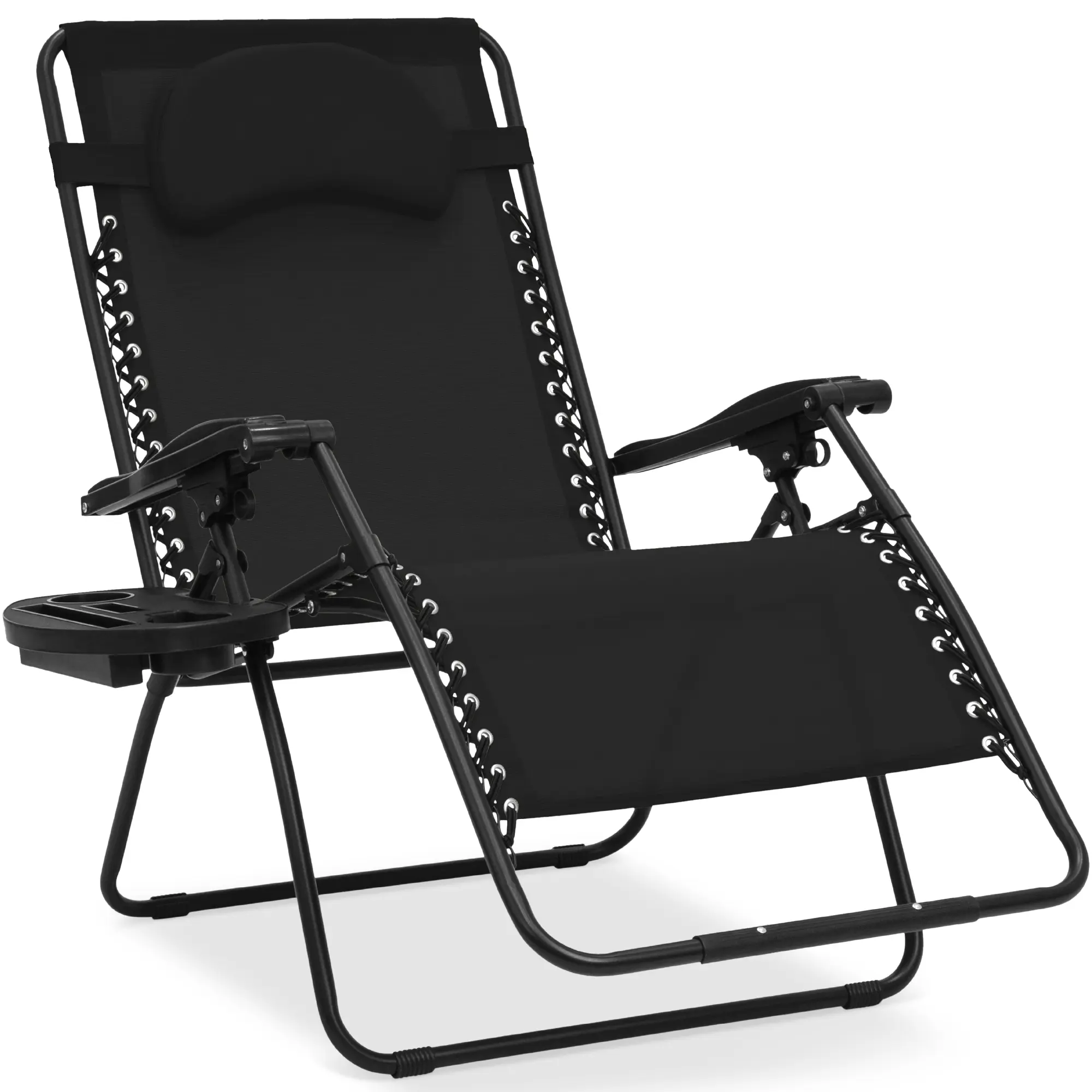Best Choice Products Oversized Zero Gravity Chair, Folding Outdoor Patio Lounge Recliner w/ Cup Holder