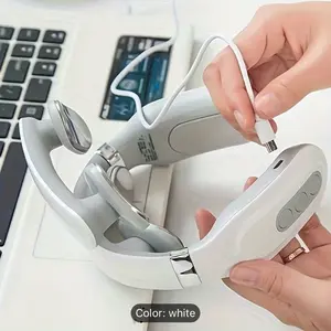 2023 High Quality Portable Smart Wireless U-Shaped TENS EMS Pulse Heated Cervical Massager - Relieve Neck & Shoulder Pain With Four-head Heating And 16gear For Cervical Spine Care And Massage Manufacturer Warrenty Manufacturer Warrenty