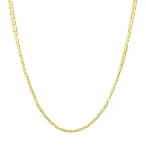 EVRY JEWELS Gold or Silver Plated Women's Hypoallergenic Slithering Necklace