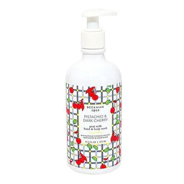 Beekman 1802 Goat Milk Hand & Body Wash - Pistachio & Dark Cherry