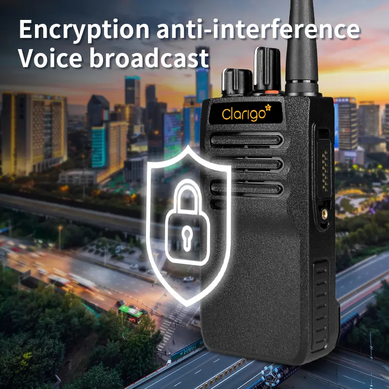 Clarigoc DR6500 Nationwide Coverage Walkie Talkie, Mini Handheld Two-Way Radio for Security, Construction Site, Office Building & Fleet Use.Minimum order quantity: 10 units.