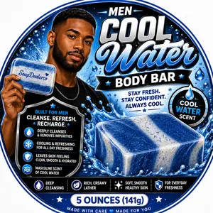 🌊🧼 Men’s Cool Water Bar