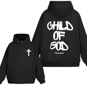 Child Of God 2 Sided Hoodie/Sweatshirt/T-Shirt, For Men/Women - Unisex Style, 100% Cotton, Pullover unisex hoodie