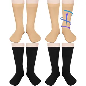 4 pairs kids compression socks mmhg knee length compression stockings travel socks for kids childrens