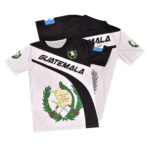 Guatemala Soccer Jersey - Guatemala Shirt - Camiseta Guatemala Jersey Men/Women/Unisex shirtslatinas Athletic Activewear,Quick-Dry Moisture-Wicking Crew Tees，Quick-Dry Breathable Athletic T-Shirts,summer men clothes