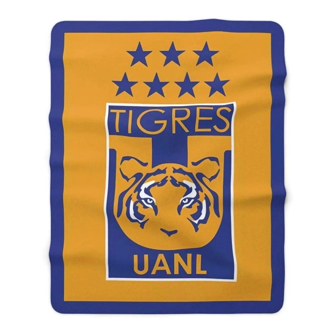 Tigres UANL Futbol Sherpa Flannel Blanket/Cobija Futbol Liga MX, Christmas Gift, Regalo para Navidad, Lightweight Blanket