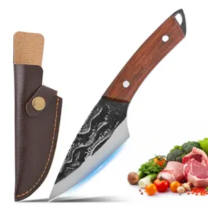 A heavy-duty fixed blade knife with a V-shaped handle - lightweight and durable design suitable for hiking, camping, and survival - unisex outdoor gear and men's gift, a must-have for camping, ergonomic grip, sharp blade