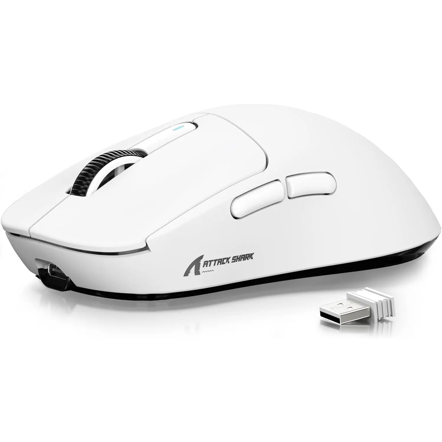 ATTACK SHARK X3 Wireless Gaming Mouse, 49g Ergonomic Mouse, Triple Modes, PAW3395 26K DPI Optical Sensor, 200h Battery Life, Programmable Buttons, for PC/Laptop/Mac Computer Accessories