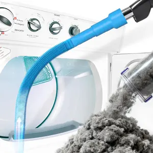 Dryer Vent Cleaner Kit Dryer Lint Vacuum Attachment Brush, Lint Remover, Dryer