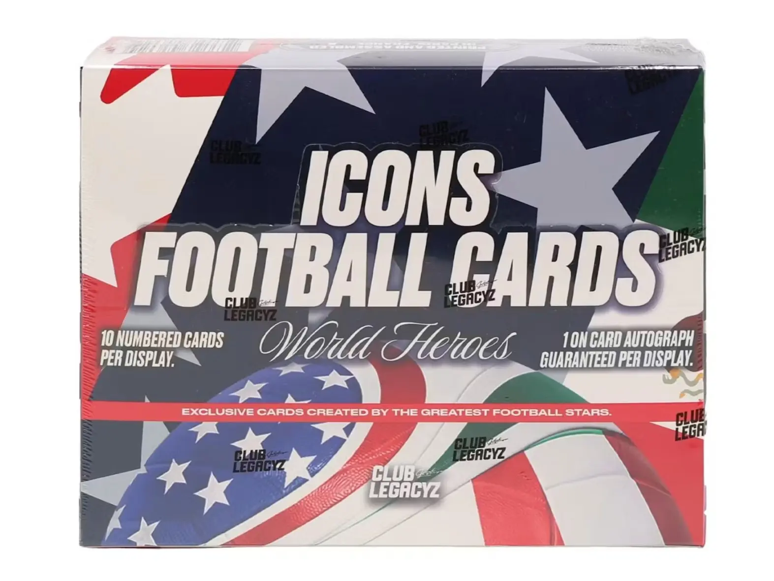 2026 Club Legacyz Icons Soccer Fourth Edition Hobby Box