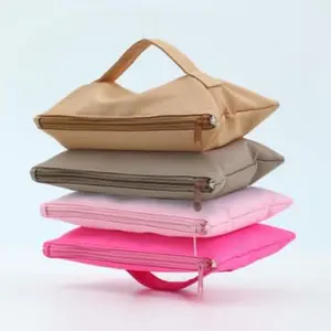 Trendy Stackable Expandable Women's Cosmetic Make Up Bag