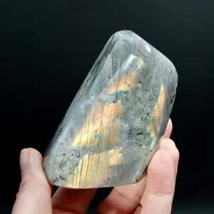 SALE was 78 | 3.5in 390g Sunset Labradorite Crystal Freeform Tower